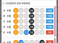 1238 5등