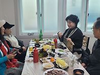 다대포 송년 모임1-횟집