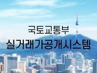 국토교통부 실거래가공개시..
