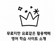 영어 학습 무료지만 유료같..