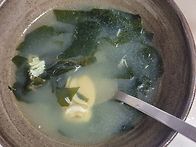 백합 미역국