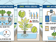 양액의 pH가 지속적으로 ..