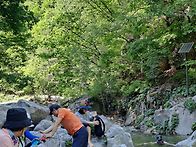 연인산 명품길 하산길에 ..