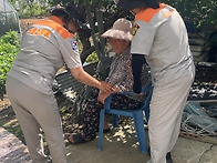 태안소방서, 폭염 속 이웃..