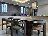 스페인세라믹원목식탁 & ..