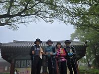 달마산 구름종주 인물사진