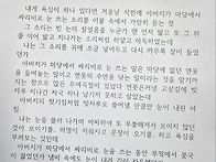 눈 쓰는 소리