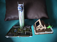 유니온타워 모형과..