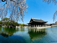 경회루에 스며든 봄빛