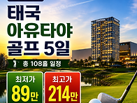 [다색골프/아유타..