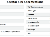 첫 장비로 Seestar S5..