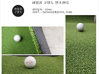 골프 퍼팅전용 고밀도 인조..