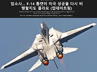 F-14 톰캣이 미국 상공을 ..
