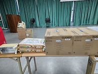 창립총회 경품 추첨 대형T..