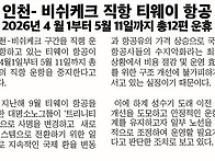 티웨이항공,4월1..