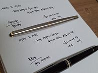 만년필이 2개나 ..