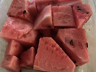 수박이 너무 맛있는 임산부..