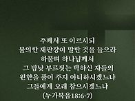 토요묵상-낙심하지 않으면