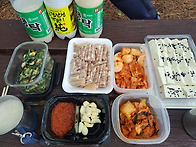 윤산 산행중~