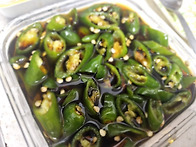 고추장아찌 담궜어요 ㅎㅎ..