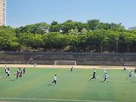 오늘 신랑 축구하는거 구경..