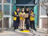 경남참사랑봉사단에서 방문..