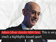 NBA 총재의 한마디에 현지..