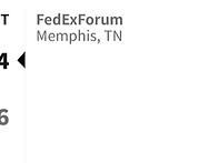 11/4 DET @ MEM 박스스..