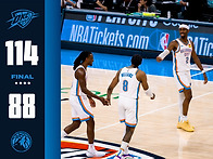 5/21 MIN @ OKC 박스스..