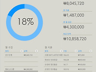 2018년 회비 사용 내역