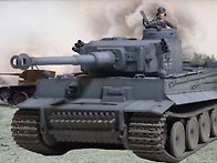 킹타이거와 타이거에 전차..