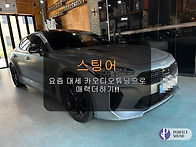 스팅어!! 요즘 대세 카오디..