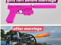 결혼 전/후 여친의 방귀소..