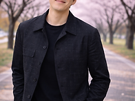 벚꽃배경으로 Al사진