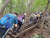9/02일 충북 단양 제비봉 ..