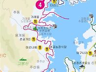 대청호 수변의 그림같은 ..