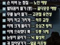 10년 젊어지는 기적의 맨몸운동 10가지