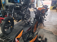 Cbr125 부품차두대