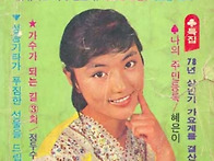 대중가요 표지모델..