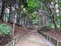 아침운동하는 영장산 산책..