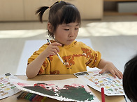 손도장 그림 그리기