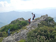 천황산산행 사진...