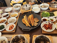 저녁 먹으러 왔습니다.