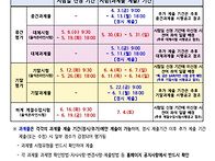 2026학년도 1학기 각종 평..