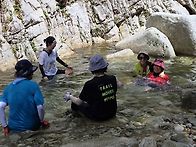 도마치계곡 물장구