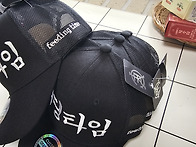 여자 여름 모자 중년 여름..