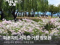 거창 창포원, 가을빛으로 ..