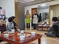 마을 점심식사 나눔(칠정교..