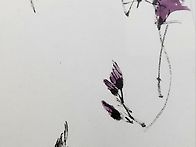 목련꽃 그늘 아래서