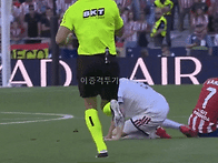 경기 끝나고 기자회견에서..